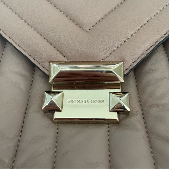 Micheal Kors Whitney Quilted Leather Backpack - Picture 9 of 15